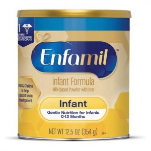 Enfamil Infant Formula – Milk-based Baby Formula with Iron,12.5 oz (Pack of 6)