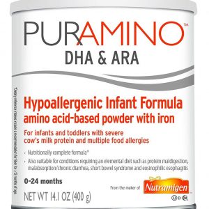 PurAmino Hypoallergenic Infant & Toddler Formula – 14.1 oz (Pack of 4)